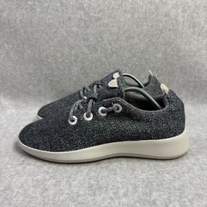 Allbirds Wool Runner Women Shoe Size 9 Grey White Low Top Casual Comfort Sneaker